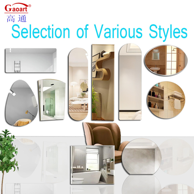 Espejo de pared moderno con vidrio inquebrantable