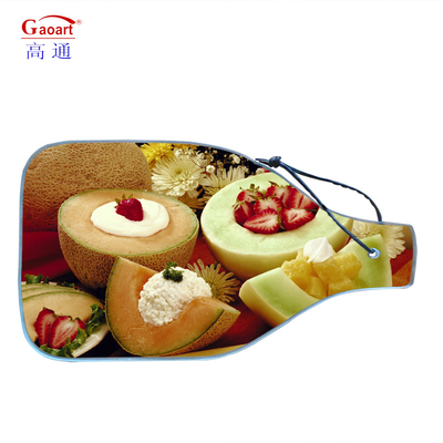 Tabla de corte cuadrada rectangular templada de cocina sostenible para mesa de comedor de vidrio