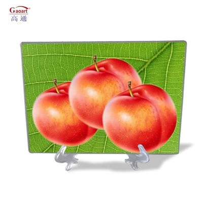 Tabla de corte cuadrada rectangular templada de cocina sostenible para mesa de comedor de vidrio