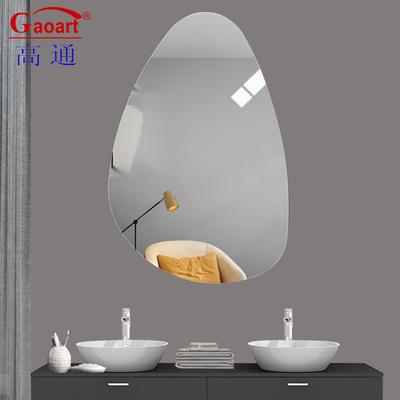 Espejo de pared moderno para el estilo Morden Baño de vidrio completo Maquillaje para el hogar Adesivo decorativo