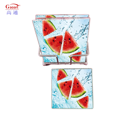 Diseño sustentable Matas de cristal flotante transparente para decoración de mesas 3000 juegos