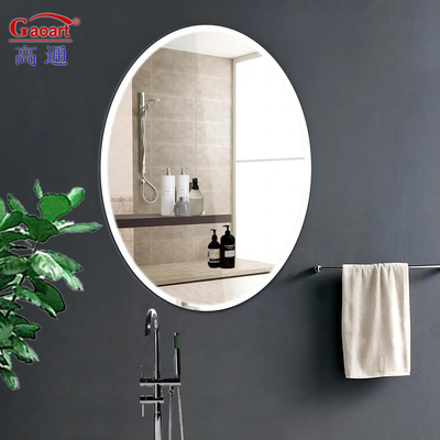Tamaño personalizado Espejo de vidrio Baño moderno Belleza de oro Maquillaje para el hogar Magia pegatina completa