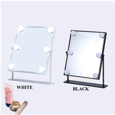 Estilo de diseño de moda con maquillaje iluminado a pared Led Espejo Hollywood Mirror With Lighting