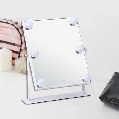 Estilo de diseño de moda con maquillaje iluminado a pared Led Espejo Hollywood Mirror With Lighting