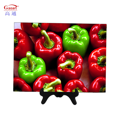 Tabla de corte de vidrio templado de 4 mm de color personalizado para el hogar y la cocina en diseño clásico