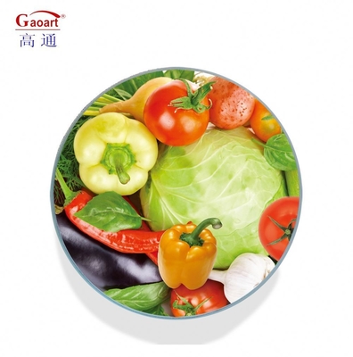 4 mm de vidrio redondo templado cuadrado herramienta de vegetales endurecidos para la mesa de corte de la cocina