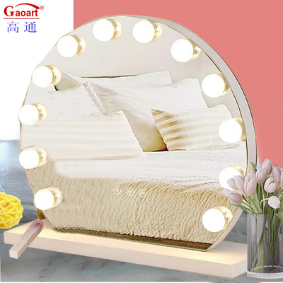 Gran bombilla LED de cromo maquillaje de decoración para el hogar Vanidad con espejo de Hollywood garantizado