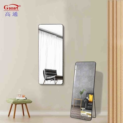 Espejo de vidrio para baño grande Moda Arco de lujo de longitud completa Decoración de dormitorio grande