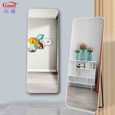 Decoración de pisos de baile de vidrio chino extra grande Barbero espejo para la decoración de la sala de estar