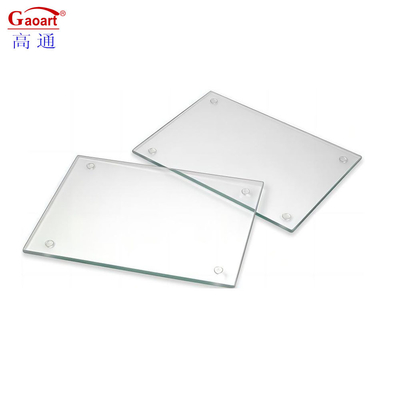 Tabla de corte de vidrio endurecido de la parte superior de la cocina Forma rectangular 4 mm espesor 500 pcs Sin diseño