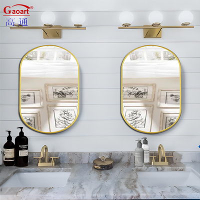 Espejo de pared de vidrio para decoración del hogar de lujo Cheval Hotel Vanity Decoración del dormitorio Art 50