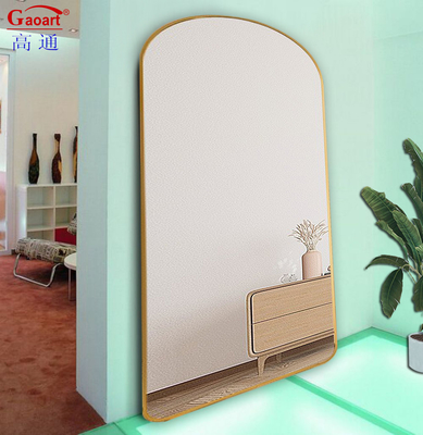 Barbero moderno elegante Baño pared Casa cuerpo completo Salón Baño Espejo de pie