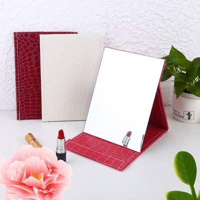 Espejo cosmético pequeño redondo lindo pequeño espejo mini maquillaje compacto bolsillo poco viaje