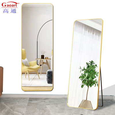 Decoración de pared contemporánea estilo Morden gran cuerpo completo de la boda de la artesanía Espejo de soporte de pegatina