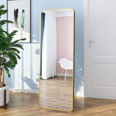 Decoración de pared contemporánea estilo Morden gran cuerpo completo de la boda de la artesanía Espejo de soporte de pegatina