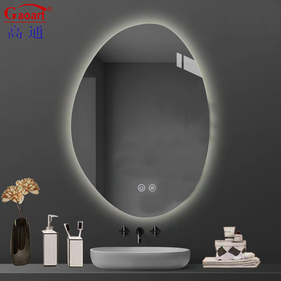 Espejo de baño grande a medida Inteligente Mural de baño colgando con espejo LED para siempre