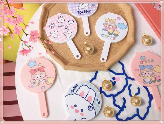 Maquillaje personalizable Compacto para el día a día Mini Pocket Square Vanity Cosmetic Mirror