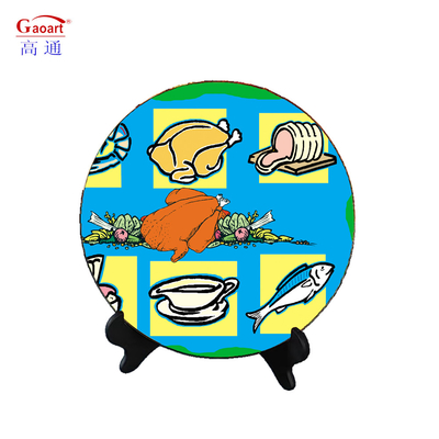 Tabla de corte templada sostenible para mesa de comedor de vidrio de boda Placemate de vidrio negro