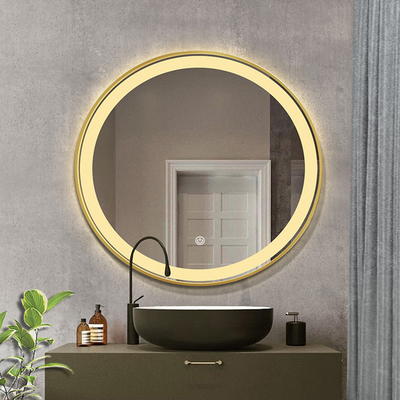 Gran espejo de vidrio decorativo Nórdico Moderno Pared de baño para Smart Fitness Espejo en el baño