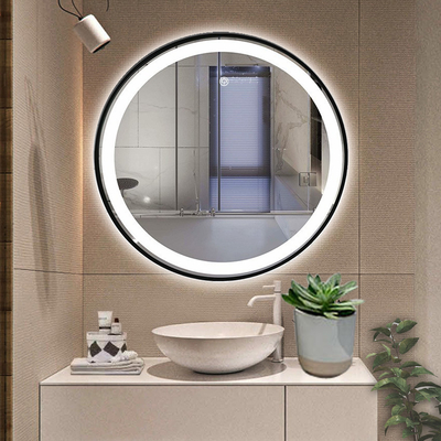 Gran espejo de vidrio decorativo Nórdico Moderno Pared de baño para Smart Fitness Espejo en el baño