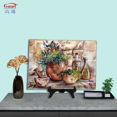Herramienta de cocina de todas las estaciones tabla de corte de vidrio templado personalizada para verduras y queso