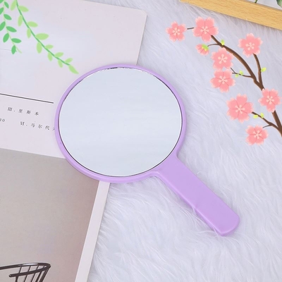Mesa cosmética de todos los días Mini maquillaje de bolsillo círculo espejo logotipo personalizable y diseño lindo