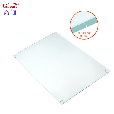 Accesorios de cocina Tabla de corte de queso de vidrio templado de vidrio templado para todas las estaciones
