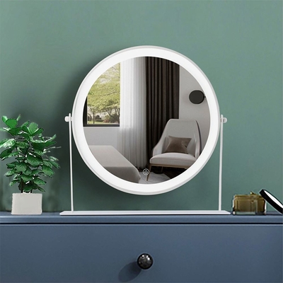 Estilo de diseño de moda conveniente LED Vanity Pocket Cosmetic Mirror con luz