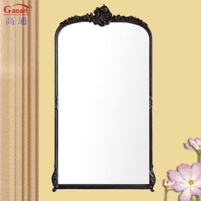Espejo de estilo Art Deco montado en la pared para decoración de hogares grandes y salas de estar