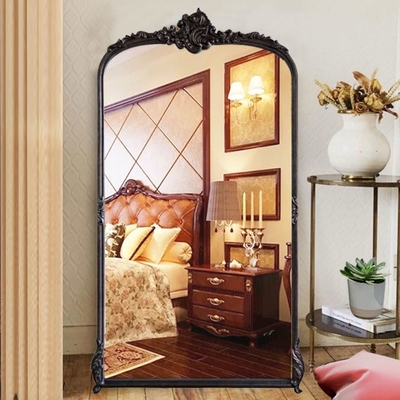 Espejo de estilo Art Deco montado en la pared para decoración de hogares grandes y salas de estar