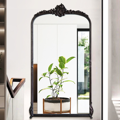 Espejo de estilo Art Deco montado en la pared para decoración de hogares grandes y salas de estar