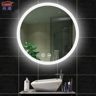 Diseño moderno Iluminado Infinity LED redondo Espejo de luz para Smart Fitness Baño