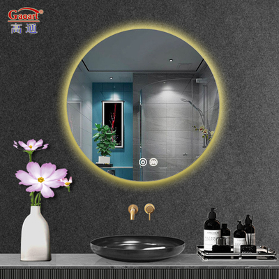 Espejo de baño con conexión táctil Smart Led con función antifog y espejo de vidrio moderno