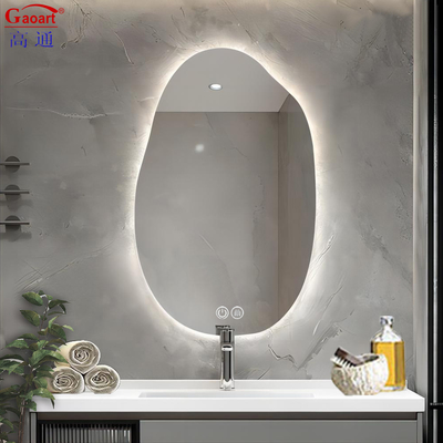 Espejo de baño con conexión táctil Smart Led con función antifog y espejo de vidrio moderno