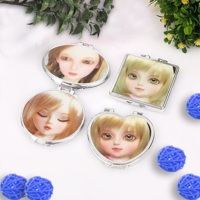 Mini escritorio compacto maquillaje cosmético vestimenta de vanidad de pie maquillaje portátil espejo