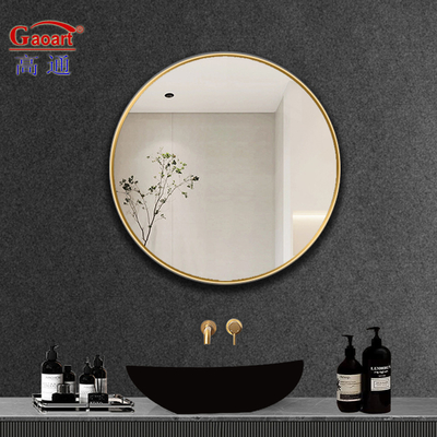 Todos los días ocasión espejo metálico decorativo para el baño Vanidad colgando en casa única