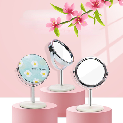 Mesa de maquillaje compacta con estilo de diseño de moda y espejo cosmético