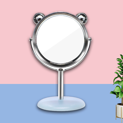 Mesa de maquillaje compacta con estilo de diseño de moda y espejo cosmético