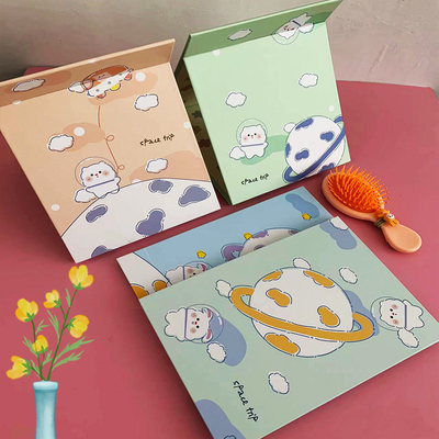 Papel revestido y espejo de vidrio La combinación ideal para un lindo espejo plegable de maquillaje