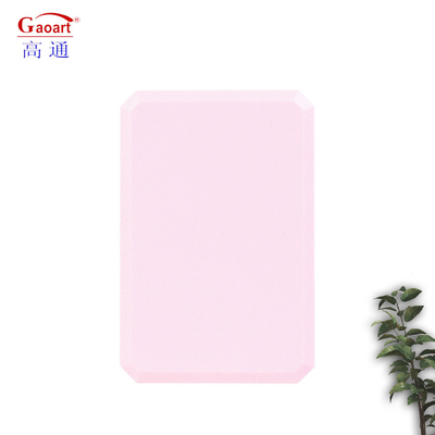 Espejo de vidrio de plástico de viaje plegable en forma de corazón para uso diario