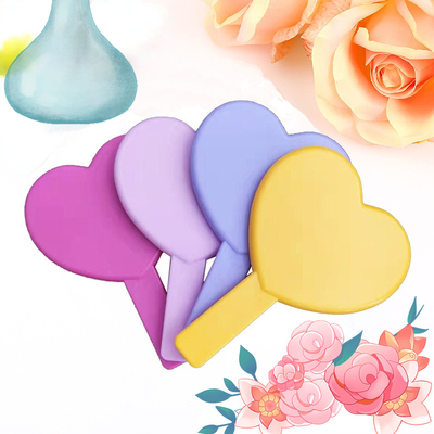 Todos los días Cosméticos Viajes Bonitos Maquillaje Vanidad Bolsillo Grande Pequeño Maquillaje Portátil Personalizado Mini Espejo Portátil Con Mano