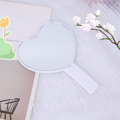 Todos los días Cosméticos Viajes Bonitos Maquillaje Vanidad Bolsillo Grande Pequeño Maquillaje Portátil Personalizado Mini Espejo Portátil Con Mano