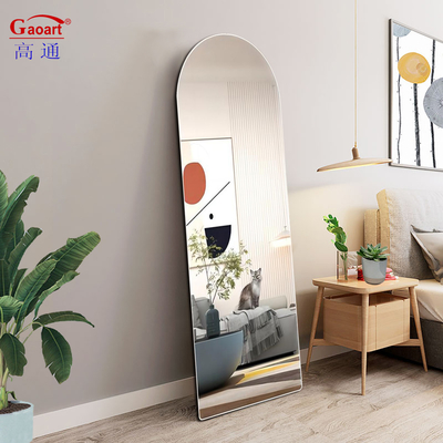 Gran baño Salón Pared longitud de cuerpo entero Decoración Casa Espejo Espejo para longitud del piso
