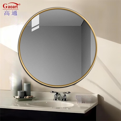 Espejo de pared diseño redondo grande para decorativo o funcional en el hogar o estudio