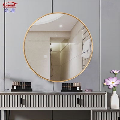 Diseño de vivienda de decoración del hogar único montado cuarto de baño cuadrado espejo de pared para tamaño personalizado