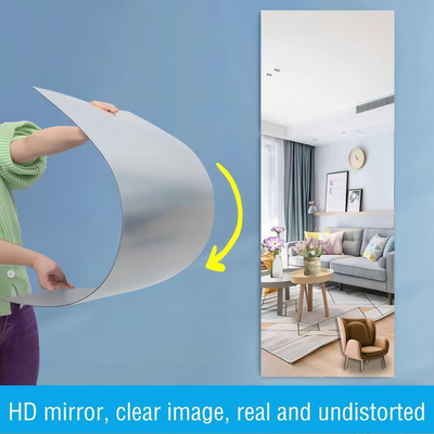 Espejo de pared acrílico moderno para decoración del hogar diario 30pcs por caja