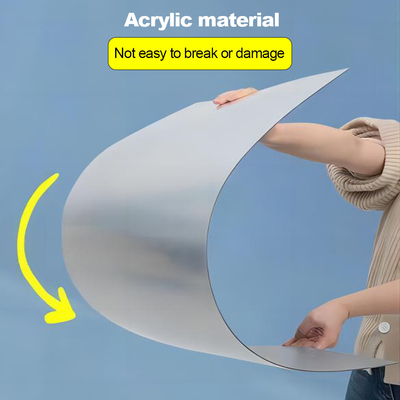 Espejo de pared acrílico moderno para decoración del hogar diario 30pcs por caja