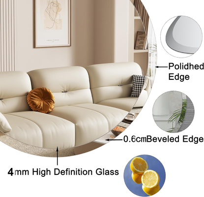 Eleva la decoración de tu hogar con espejos sin marco