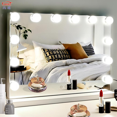 No hay ángulo ajustable Espejo de maquillaje inteligente Perfecto para el maquillaje diario