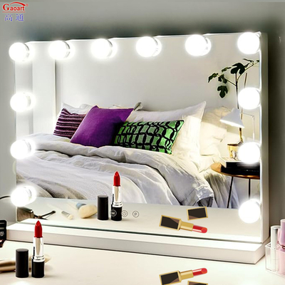 No hay ángulo ajustable Espejo de maquillaje inteligente Perfecto para el maquillaje diario